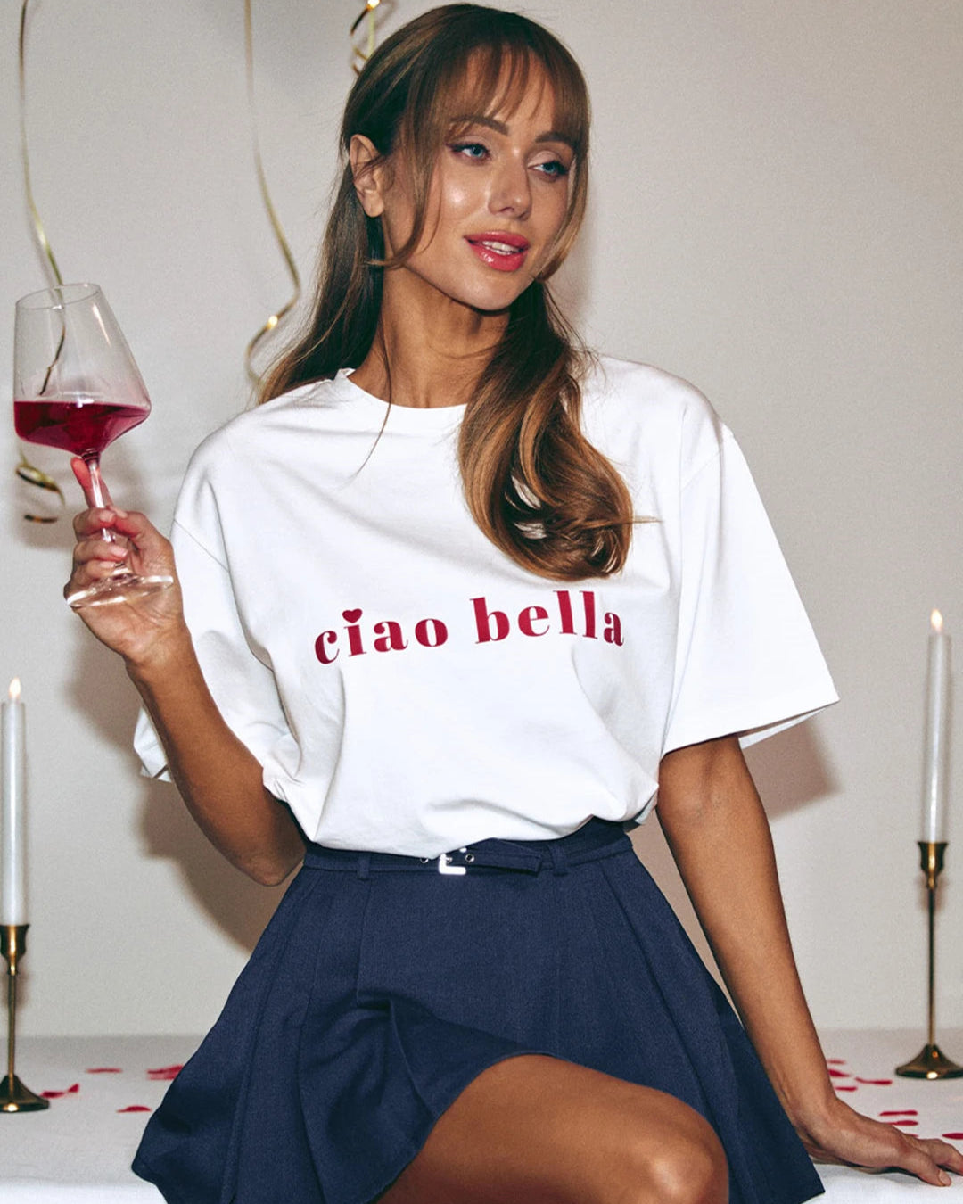 Giulia – T-shirt “Ciao Bella”