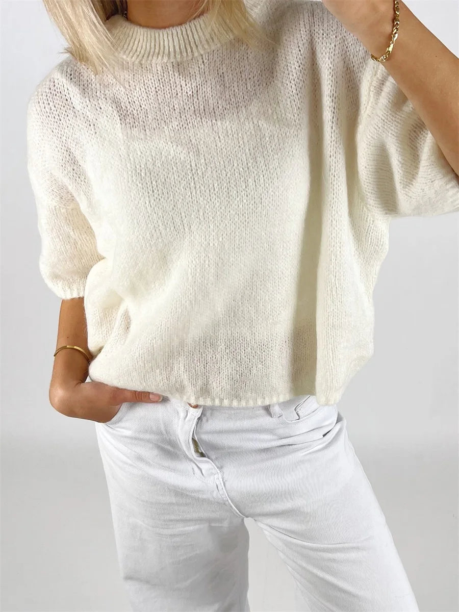 Inès – Pull “Brise Serein”