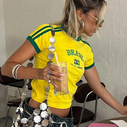 Isadora – T-shirt “Sol & Samba”