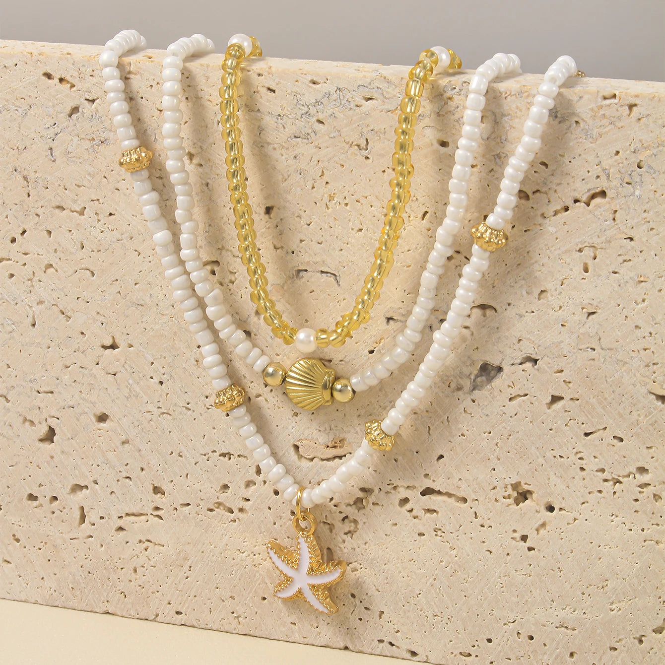 Léna – Collier “Trois Marées”