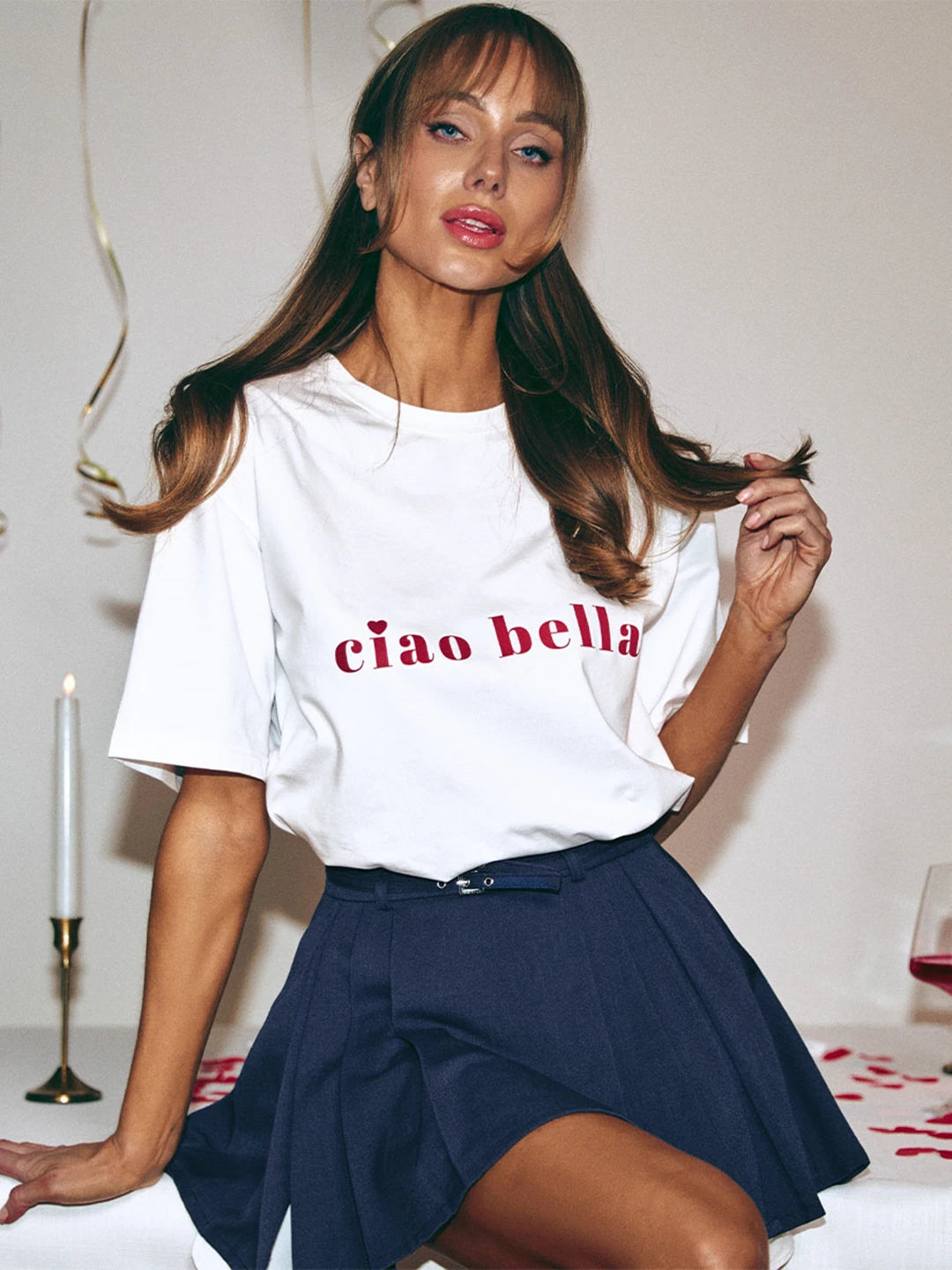 Giulia – T-shirt “Ciao Bella”
